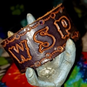 Widespread  Panic Leather Bracelet